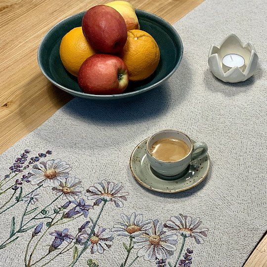 Mantel tapiz y chal PRIMAVERA CRUSH