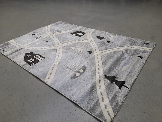 Alfombra infantil HAPPY 310 plata