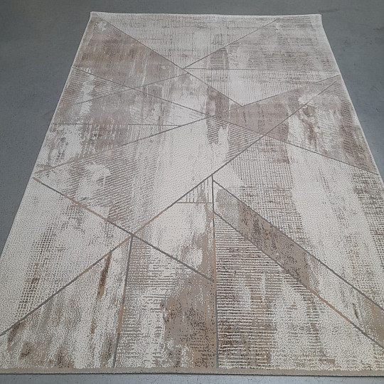 Alfombra pieza BOHO marrón claro