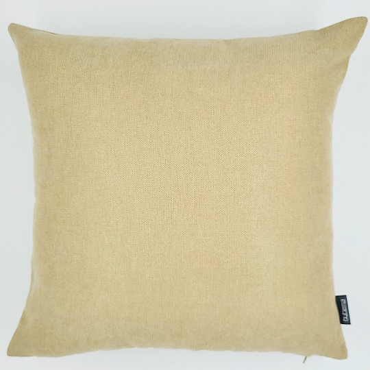 Funda de cojín decorativa AGRA BEIGE OSCURO