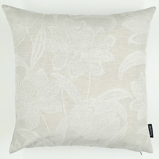 Funda de cojín decorativa NENUFAR NATUR