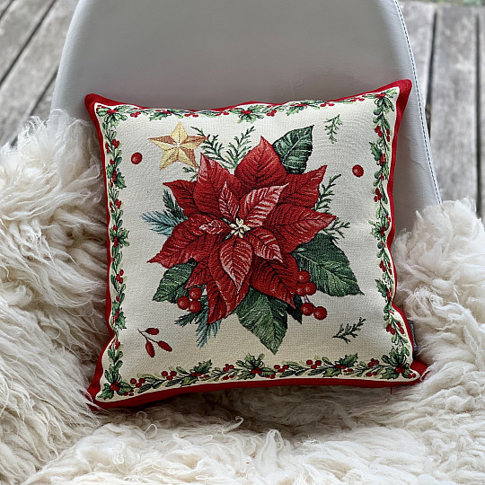 Funda de tapiz navideño GRAN ESTRELLA DE NAVIDAD