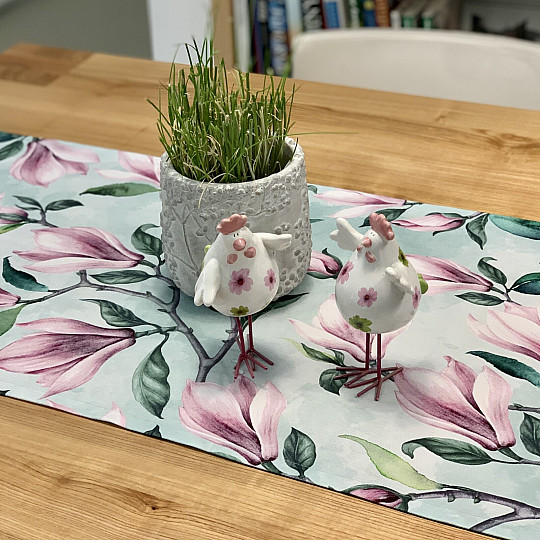 Pañuelo decorativo MAGNOLIE verde