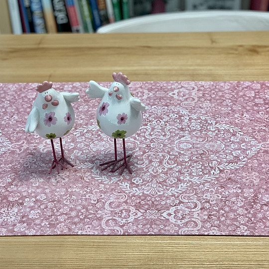 Pañuelo decorativo ROSETO