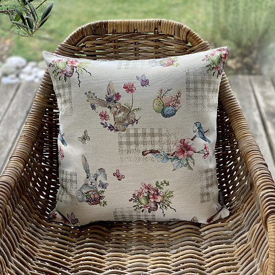 Funda de tapiz de Pascua CONEJO BEIGE