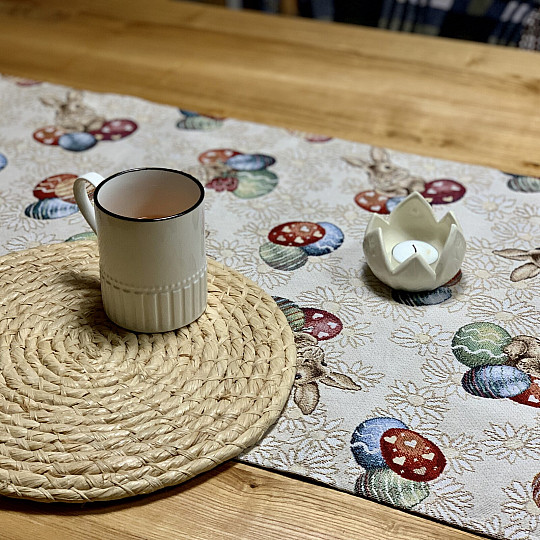 Mantel y bufanda de Pascua MARGA