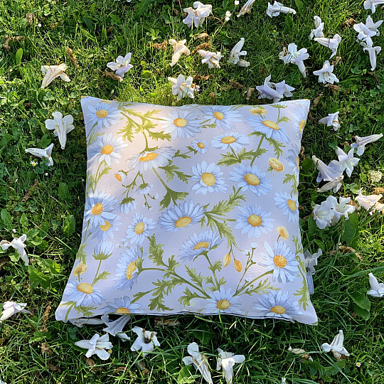 Funda de almohada decorativa MARGARITAS