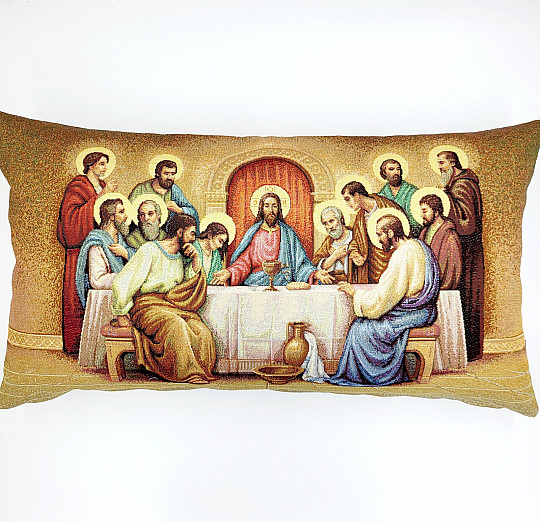 Almohada de tapiz LA CENA DEL SEÑOR
