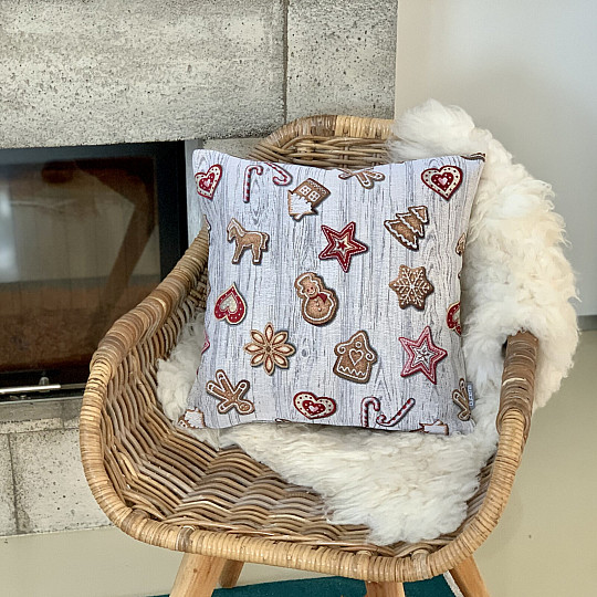 Funda de tapiz navideño PAN DE JENGIBRE NAVIDEÑO 2
