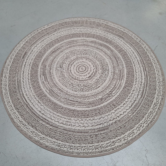 Alfombra de exterior STAR roseta marrón claro