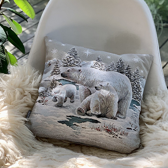 Funda de tapiz navideña OSOS POLARES