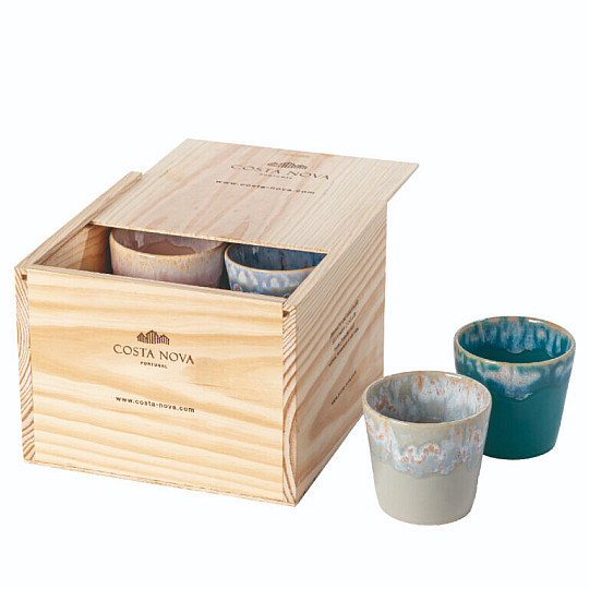 VASOS LUNGO - CAJA 8 uds 0,21L MULTICOLOR