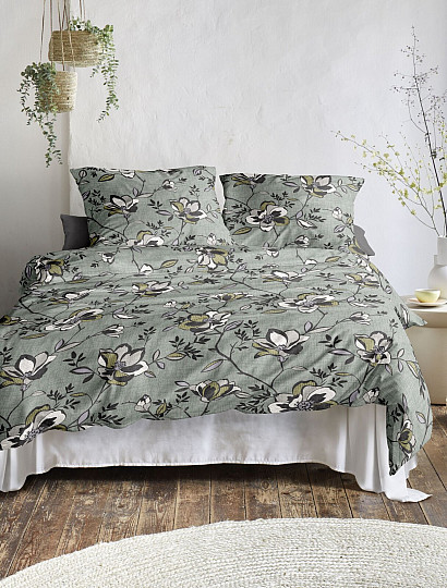 Ropa de cama de franela de lujo IRISETTE KOALA 8616-30 VERDE