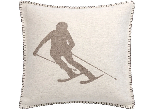 Funda decorativa DF LUCA SKIER BEIGE