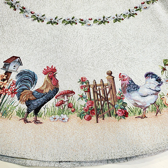 Funda de almohada tapiz ROCK BY THE FENCE