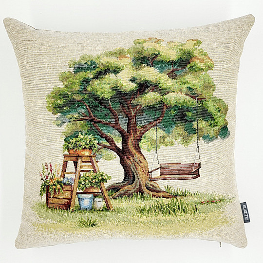 Funda de almohada tapiz COLUMPIO DE ÁRBOL