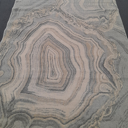 Alfombra de lana de lujo ISFAHAN Efez gris