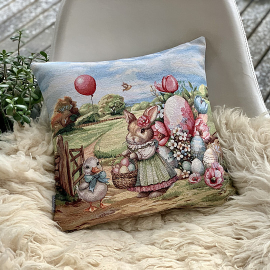 Cubierta decorativa de Pascua VIAJE DE PASCUA