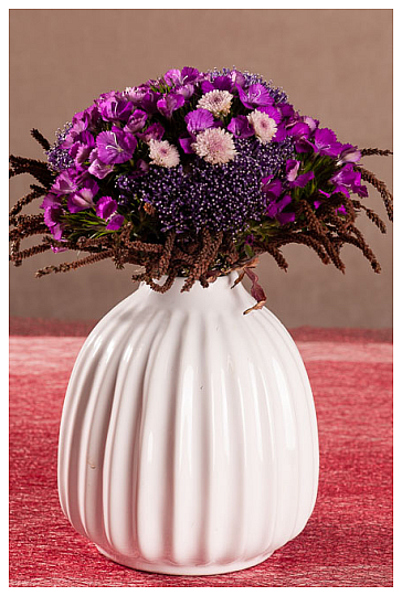 JARRÓN TOLEDO BLANCO