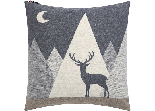 Funda decorativa DF JELEN SILVRETTA gris