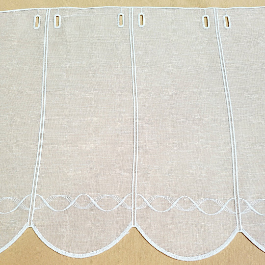 Cortina para vidriera GERSTER 11883 blanca