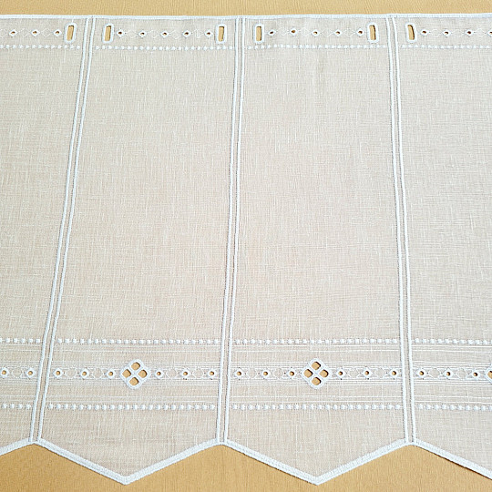 Cortina para vidriera GERSTER 11884 blanca