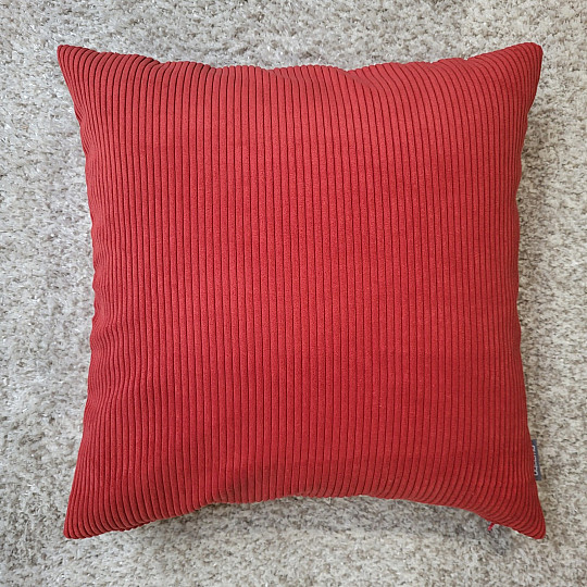 Funda de almohada decorativa DARVEN ROJO