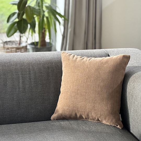 Funda de almohada decorativa DERBY WALNUT