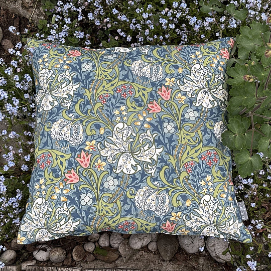Funda de almohada decorativa DORADA