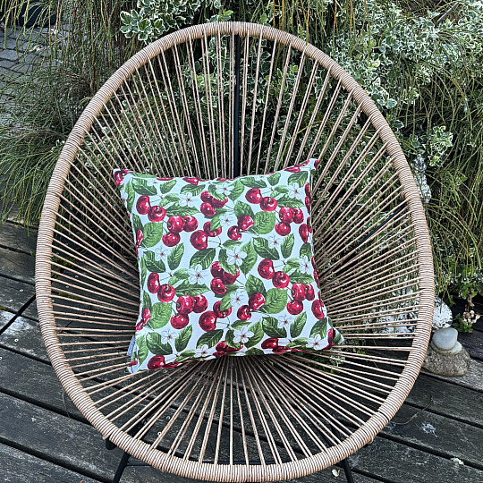 Funda de almohada decorativa CEREZA