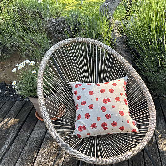 Funda de almohada decorativa POPPY POPPY