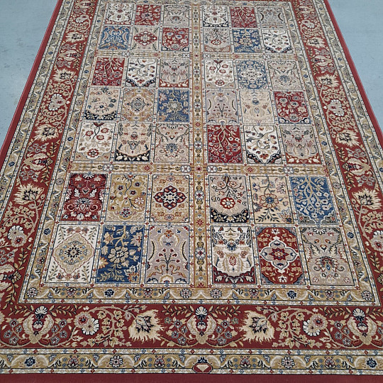 Alfombra clásica de lana ORIENT cassette rosa antiguo