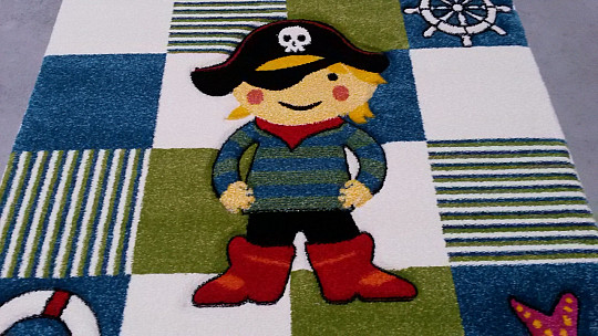 Alfombra infantil PIRATA nueva