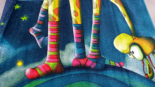 Alfombra infantil Alien