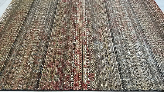 Alfombra exclusiva moderna ETNO NOBLES negro