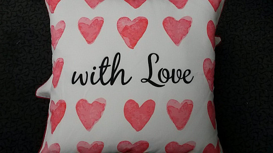 Funda de cojín decorativa AMOR 4