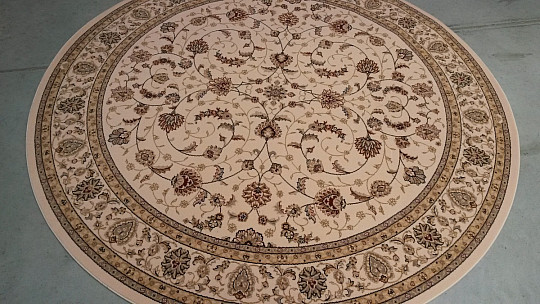 alfombra de lana ORIENT crema