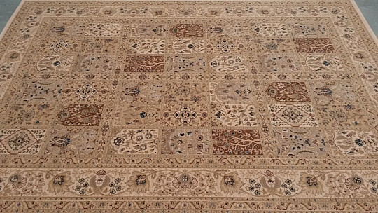 Alfombra clásica de lana DIAMOND ORIENT cassette crema