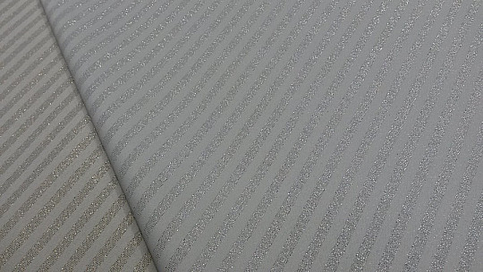 Manteles y pañuelos navideños Rayas plata natur