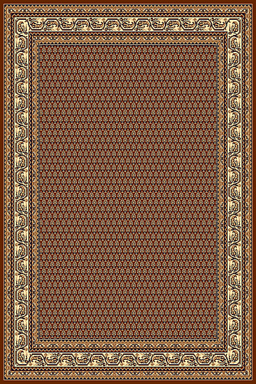 alfombra pieza PRACTICA 26 marrón