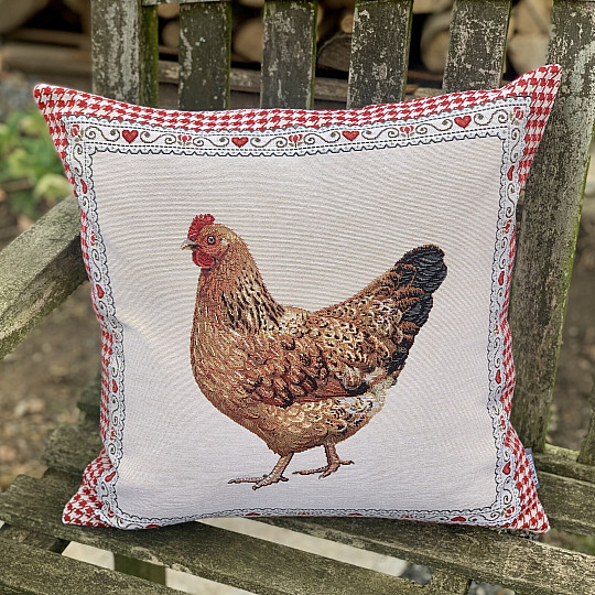 Funda de cojín Gobelino HEN 1