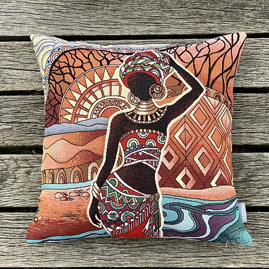 Funda de cojín tapiz ÁFRICA 3