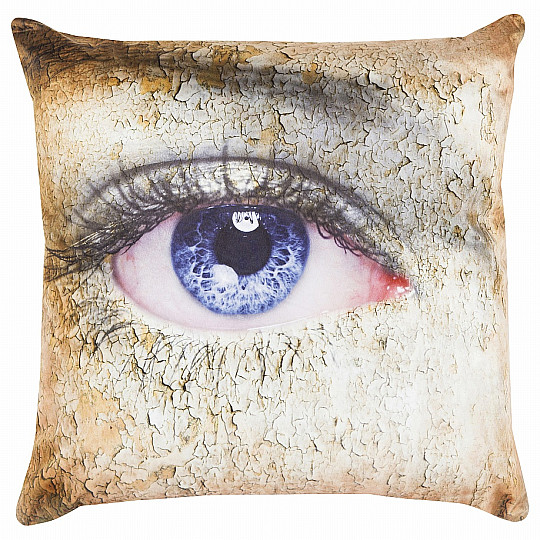 Cojín decorativo TERCIOPELO Ojo dorado