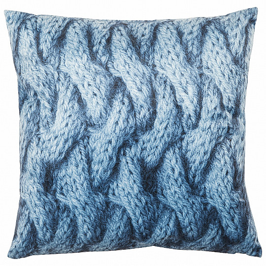 Almohada decorativa TERCIOPELO TIMO azul