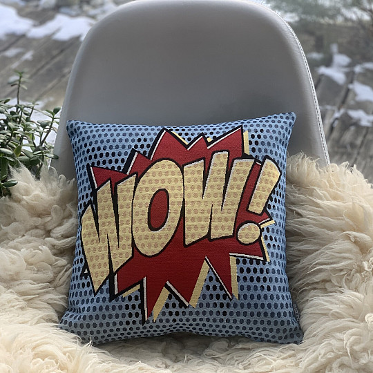 Funda de almohada tapiz COMICS WOW