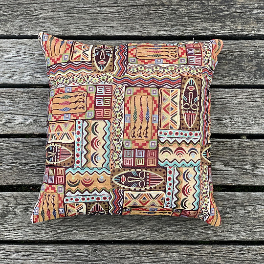 Funda de cojín tapiz ÁFRICA KENIA
