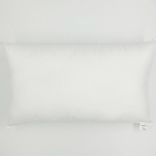 Almohada blanca 30 x 50 cm.