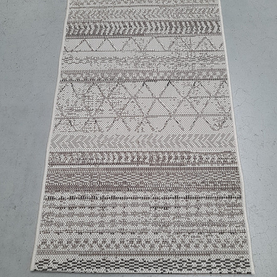 Alfombra de exterior STAR marrón claro