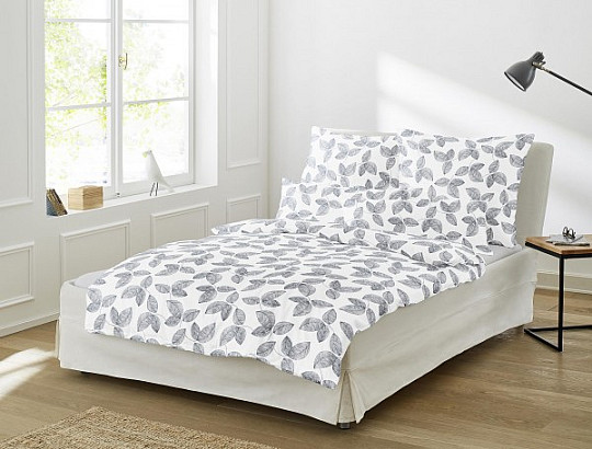 ropa de cama Irisette BIO ALGODÓN satén HOJA 8744-2