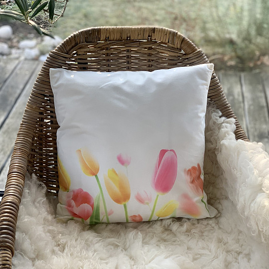 Funda decorativa TULIPANES II